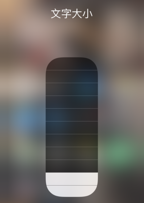 麻山苹果手机维修分享小技巧：在 iPhone 控制中心快速调节字体大小 