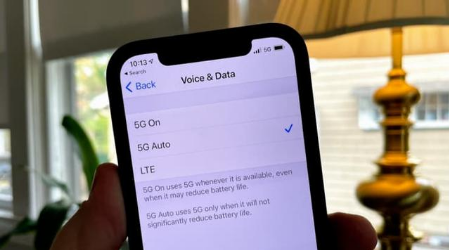 麻山苹果手机维修分享iPhone 12如何打开或关闭5G网络 
